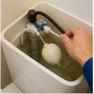 水が止まらない